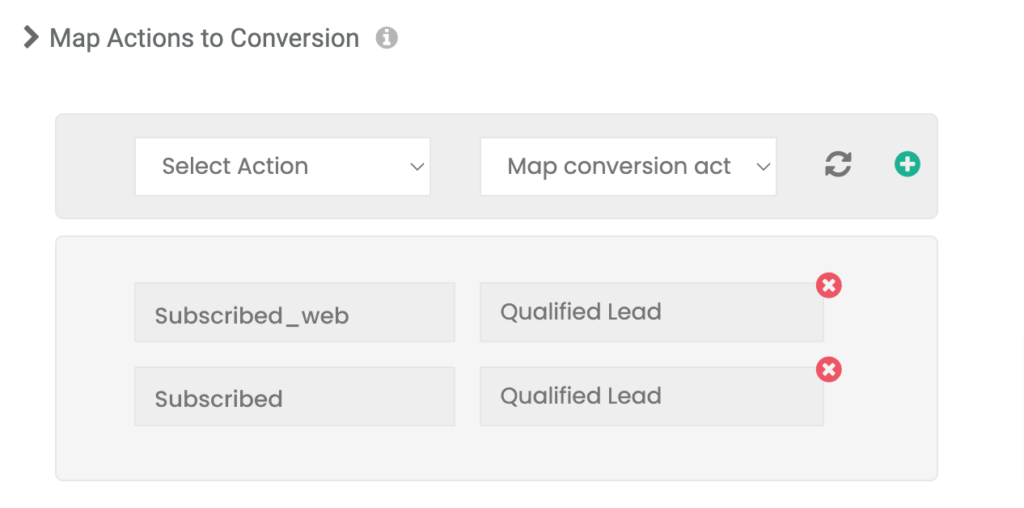 Mutliple conversions mapping with Google Offline Conversion Tracking