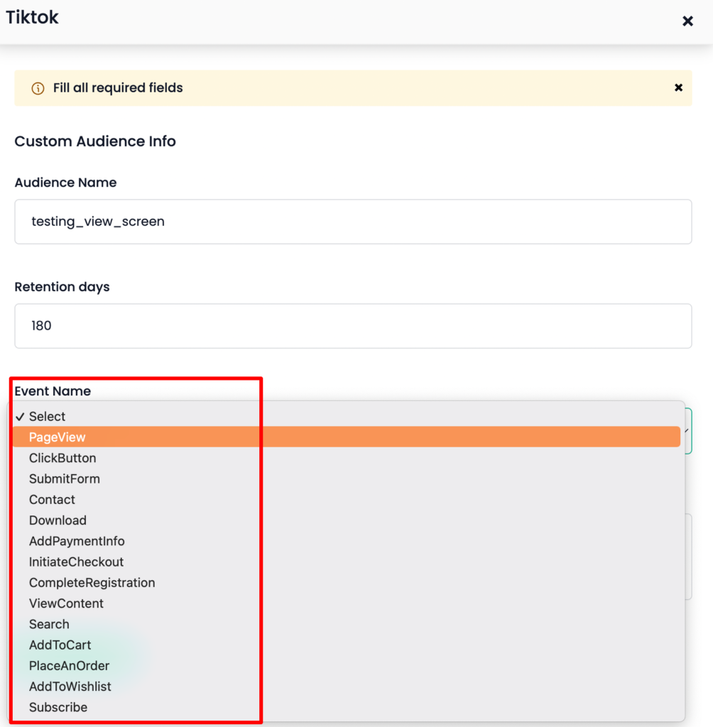 All events tracked using CustomerLabs First Party Data CDP