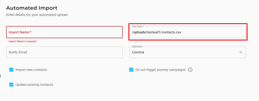 file path