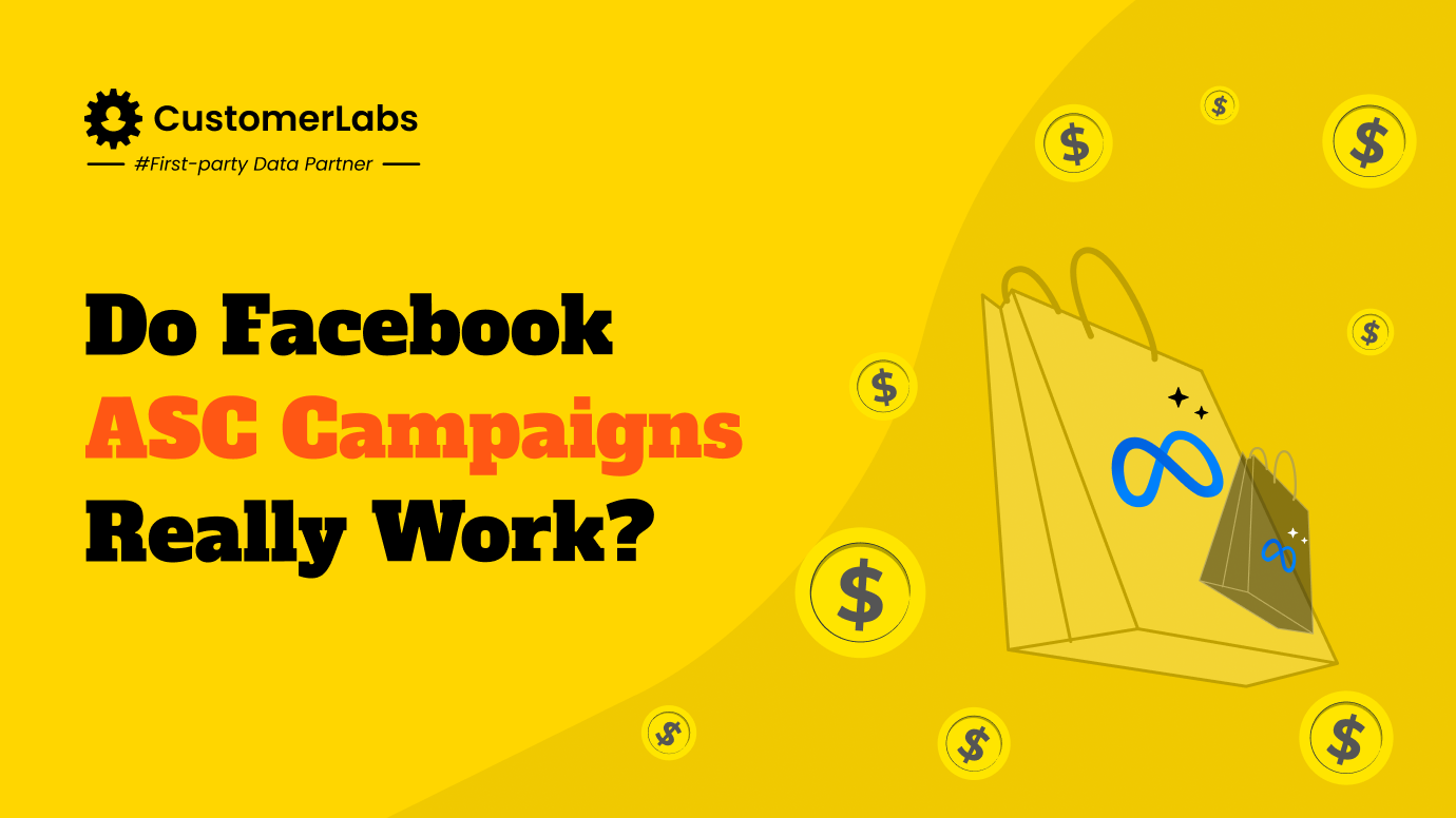 Blog banner with the title Do Facebook ASC Campaigns really work? Do Meta Advantage+ Shopping Campaigns really work?