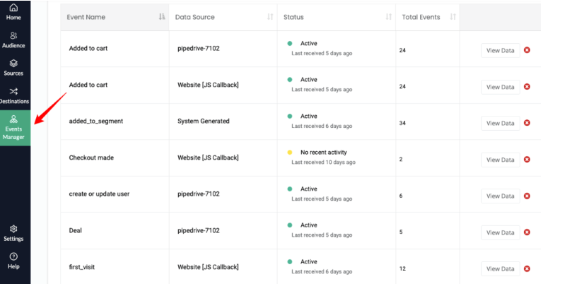 How to Set Up WooCommerce Server-Side Tracking: A Complete Guide 7 This is the image shows the event mananger and event name