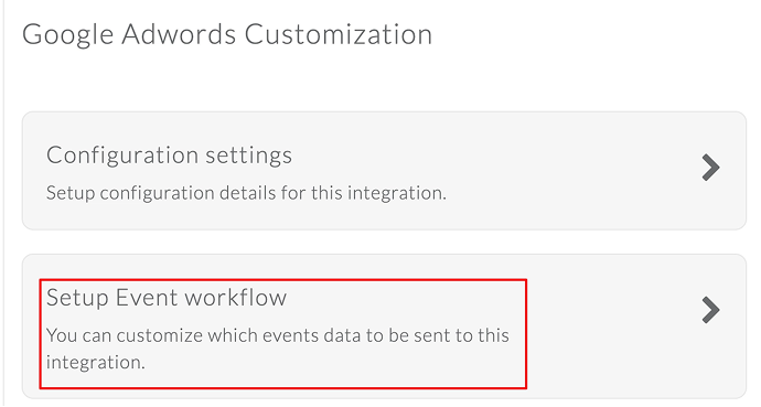 Event Workflow