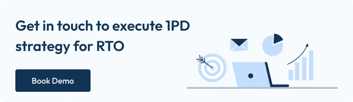 get in touch to execute 1PD strategy for RTO