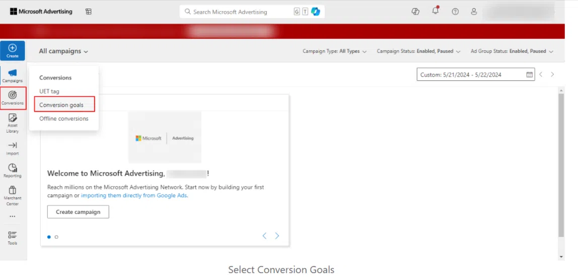How to Setup Bing Ads Conversion Tracking for WooCommerceย 9 This is the official Microsoft Advertising dashboard