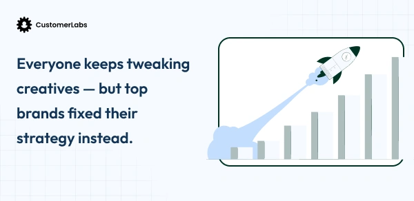 Everyone keeps tweaking creatives — but top brands fixed their strategy instead. 
