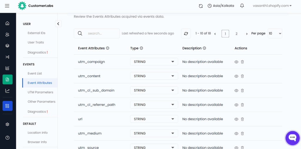 WooCommerce UTM Tracking Guide โ Measuring, Reporting, and Retargeting 6 This is the dashboard of customerlabs' 360 degree view event attribution
